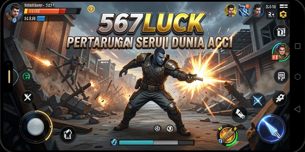 Gameplay intens dan seru di 567LUCK.