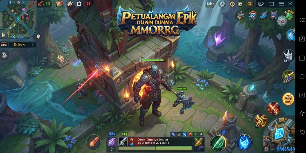 Tampilan gameplay dalam dunia <strong>5ZK</strong> yang menakjubkan dan penuh aksi.