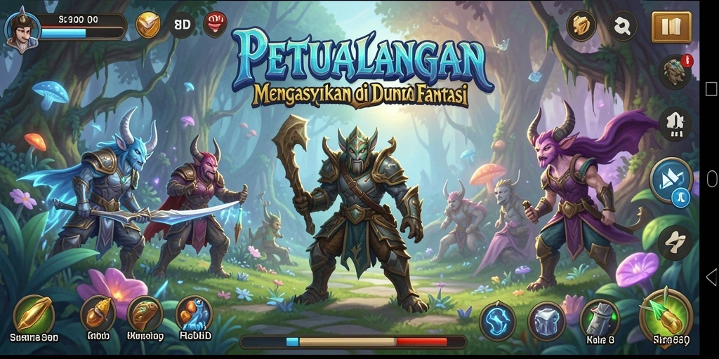 Tampilan gameplay 8ID yang menakjubkan dan penuh petualangan.