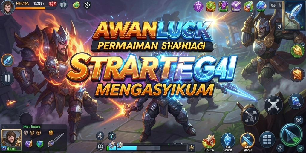 Tampilan menarik dari gameplay AWANLUCK yang penuh strategi.