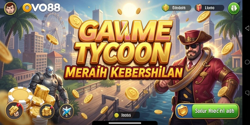 Tampilan menarik OVO88 dengan gameplay Tycoon yang menantang.