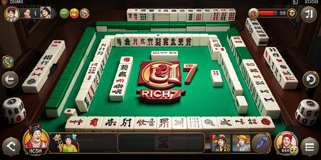 Tampilan gameplay <strong>RICH7</strong> yang menarik dan interaktif.
