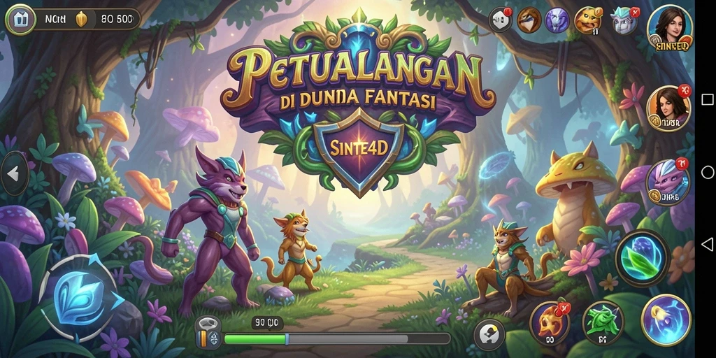 Gameplay SINTE4D yang memukau dengan petualangan seru.
