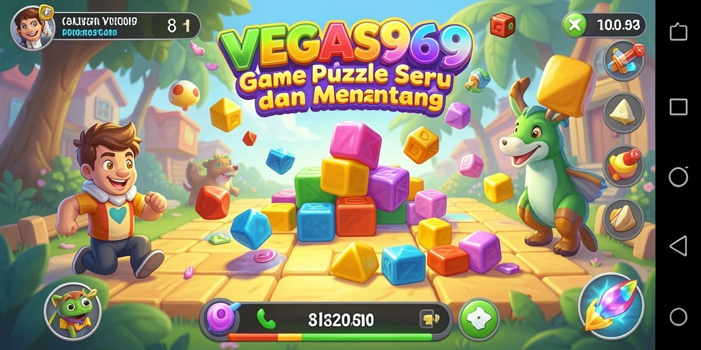 Tampilan gameplay Puzzle yang menantang dan seru.